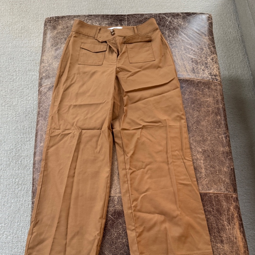 LOFT classic caramel DONE pants
